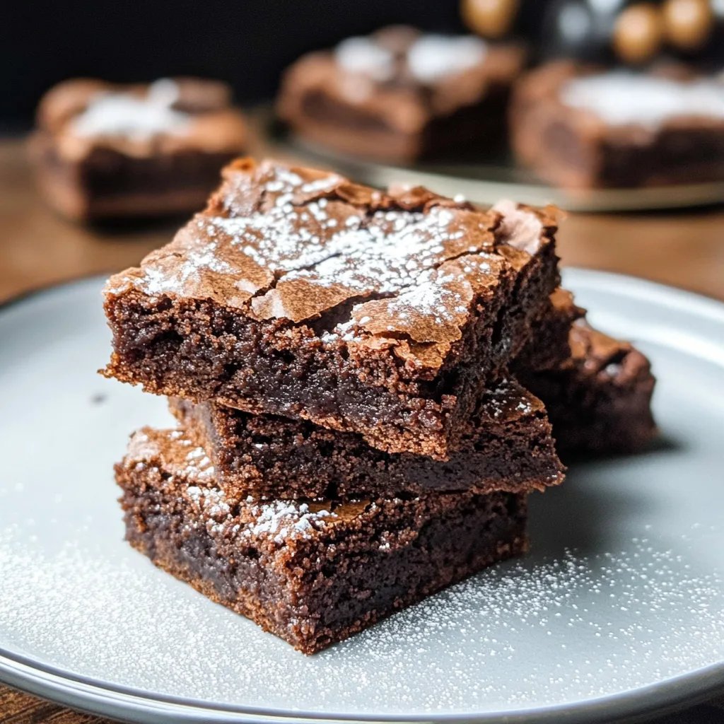 Lebkuchen Brownies