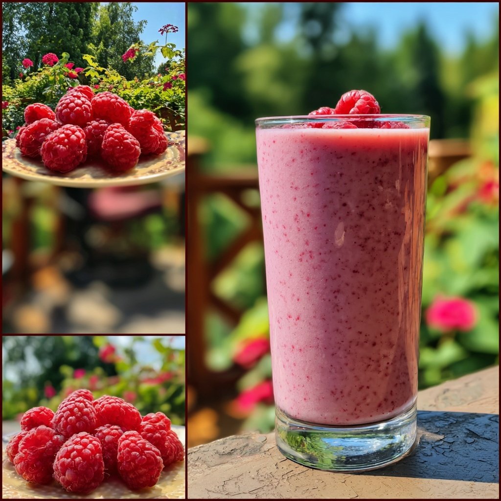 Himbeer Kefir Smoothie