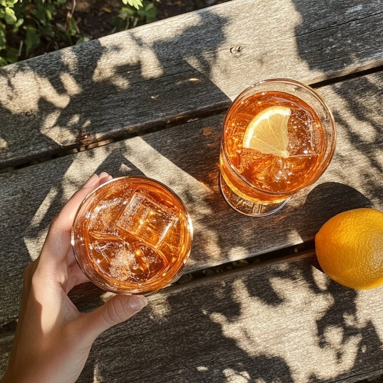 Hot Aperol (Heißer Aperol)