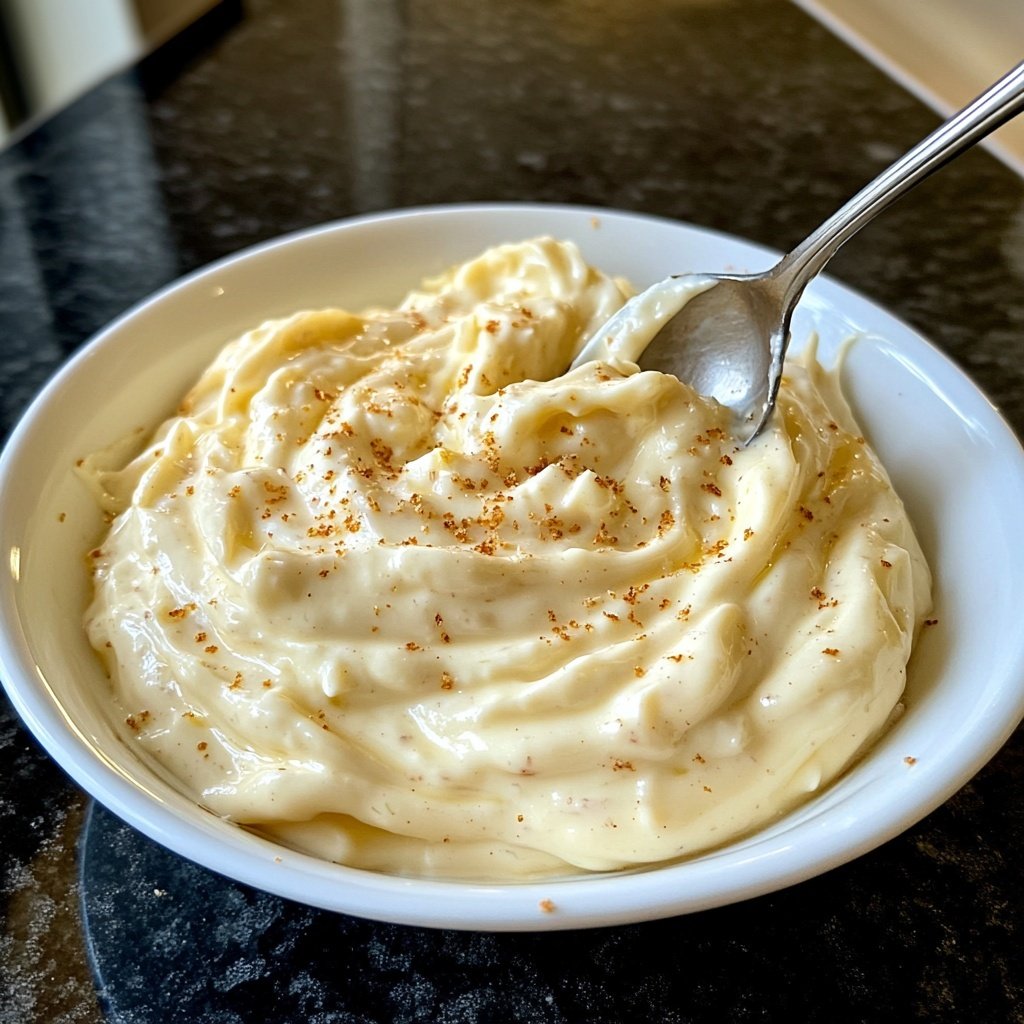 Klassische Hausgemachte Aioli Mayonnaise