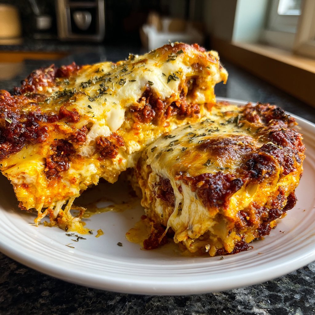 Nduja Lasagne würzige Reichhaltigkeit Pasta