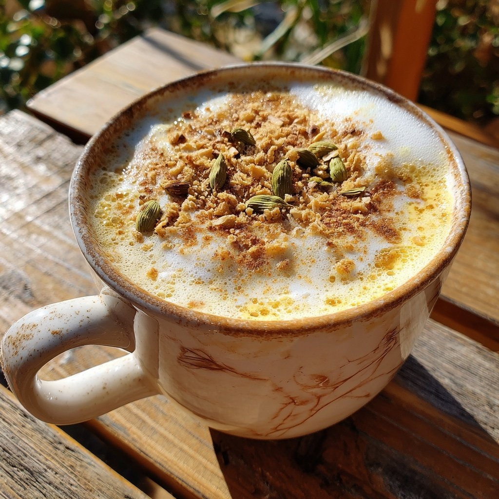 Eierpunsch mit Zimt und Kardamom