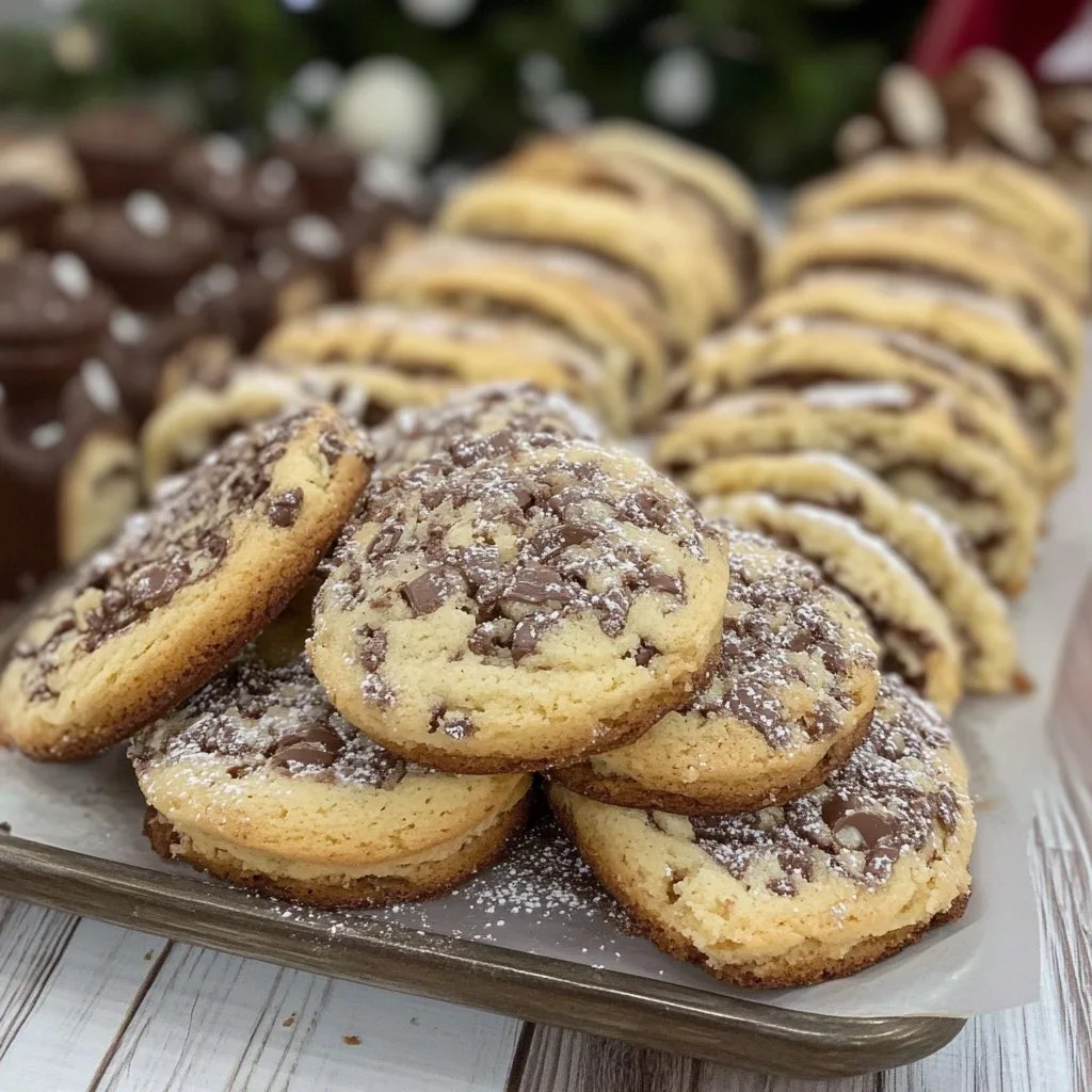 Baumstamm-Plätzchen