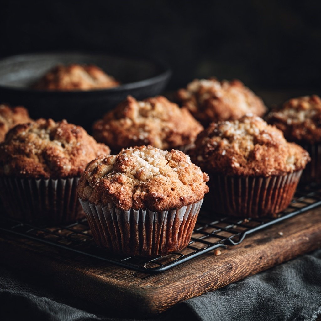 Frische Apfel Kardamom Muffins