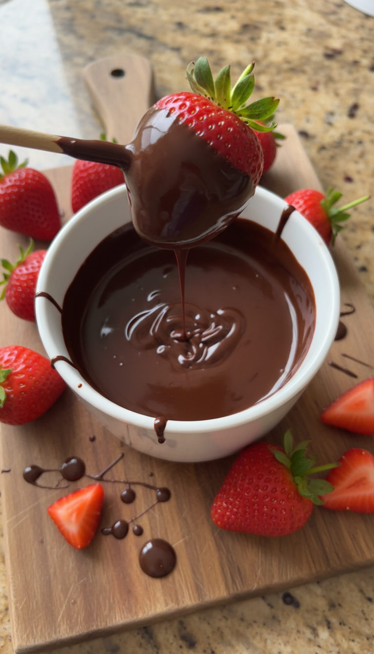 Schoko Erdbeer Fondue Erlebnis​