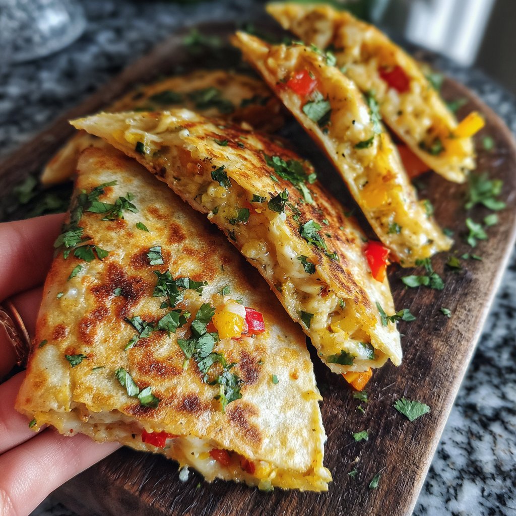 Mini Veggie Quesadillas
