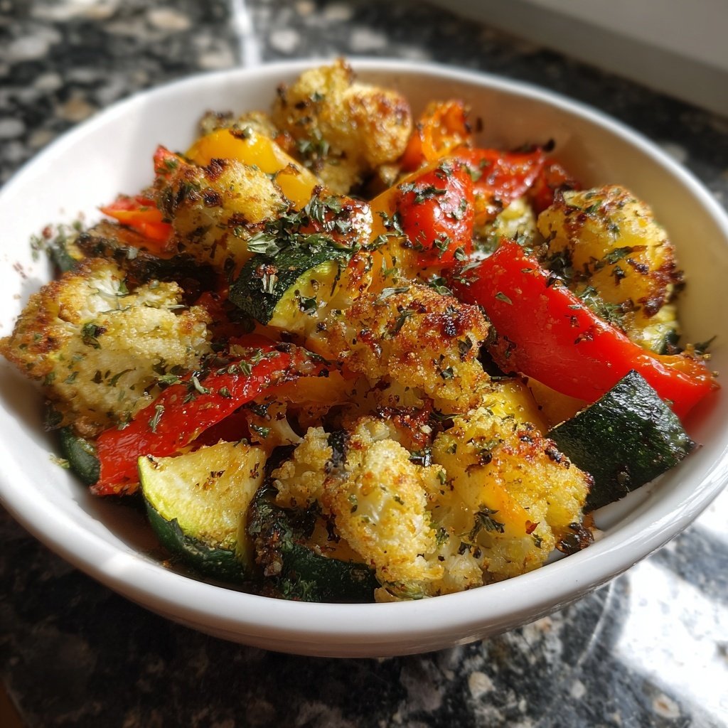 Airfryer Gemüsemix mit Kräutern