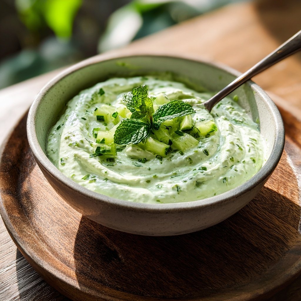 Gurken-Minz-Joghurt-Dressing