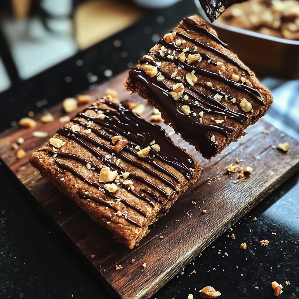 Lebkuchen Schokoladenriegel