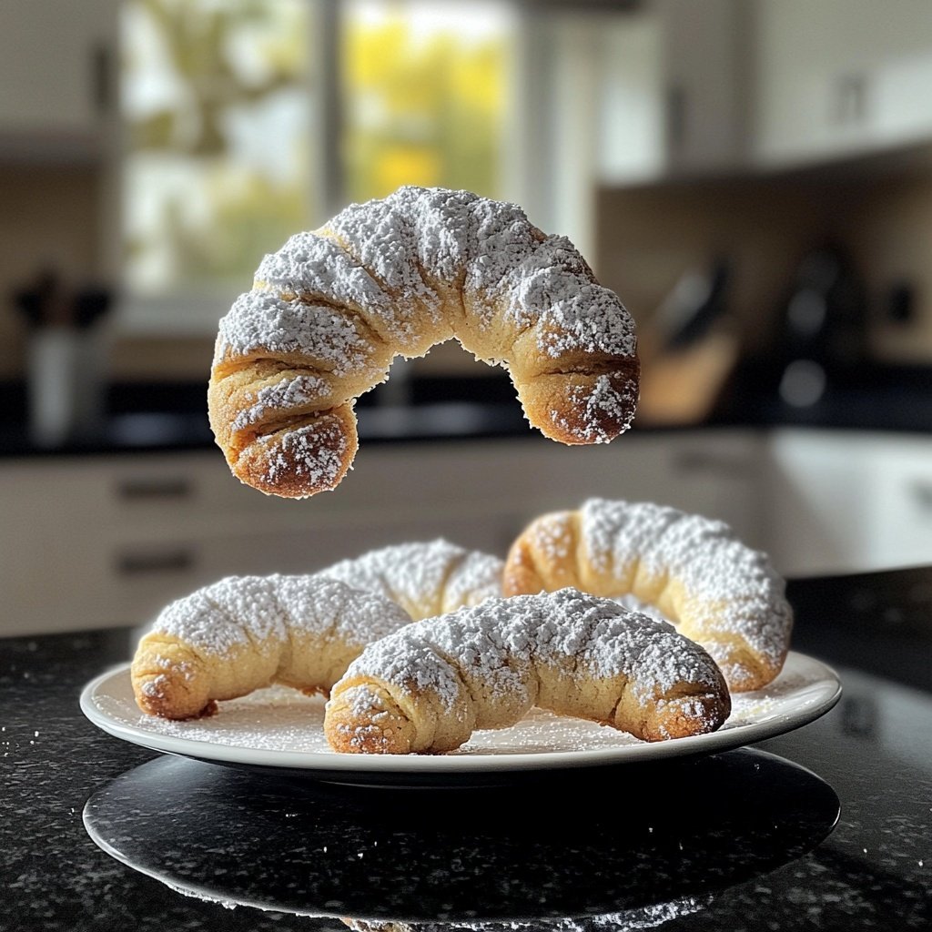 Vanillekipferl mit echter Bourbon-Vanille