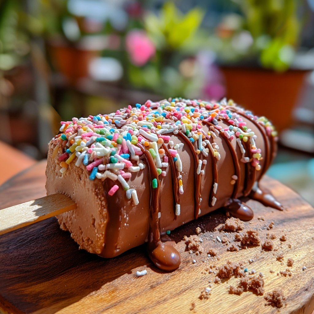 Trinkschokolade am Stiel selber machen