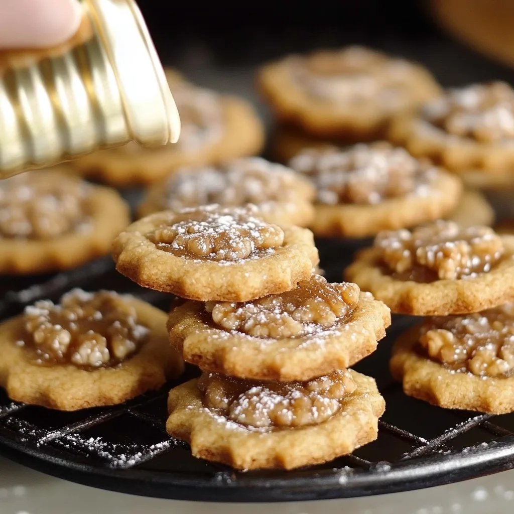 Walnuss Kekse | mit Honig und Karamell