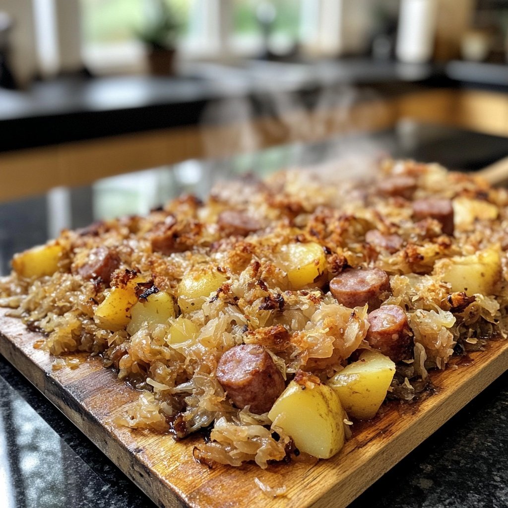 Deftiger Sauerkrauteintopf