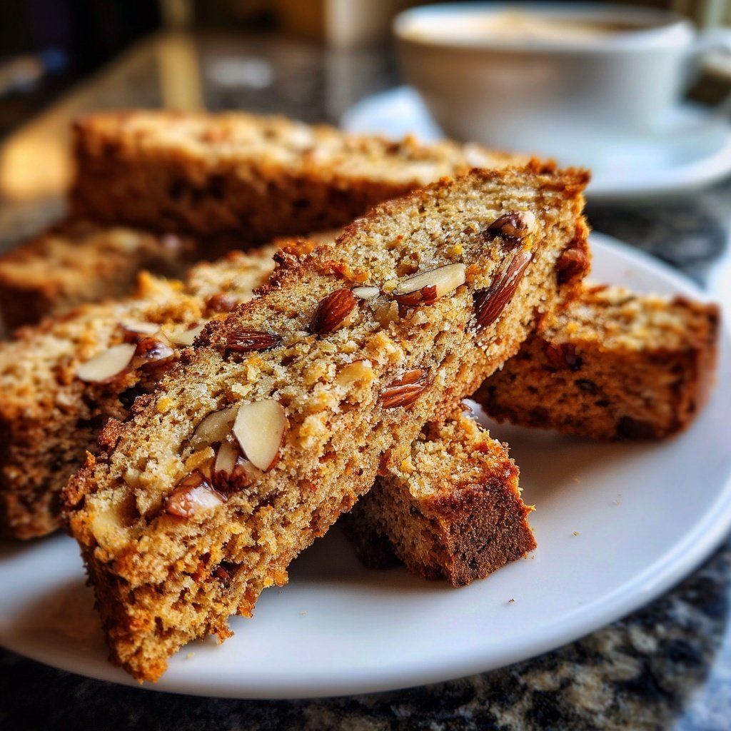 Meyer Zitronen Mandeln Biscotti