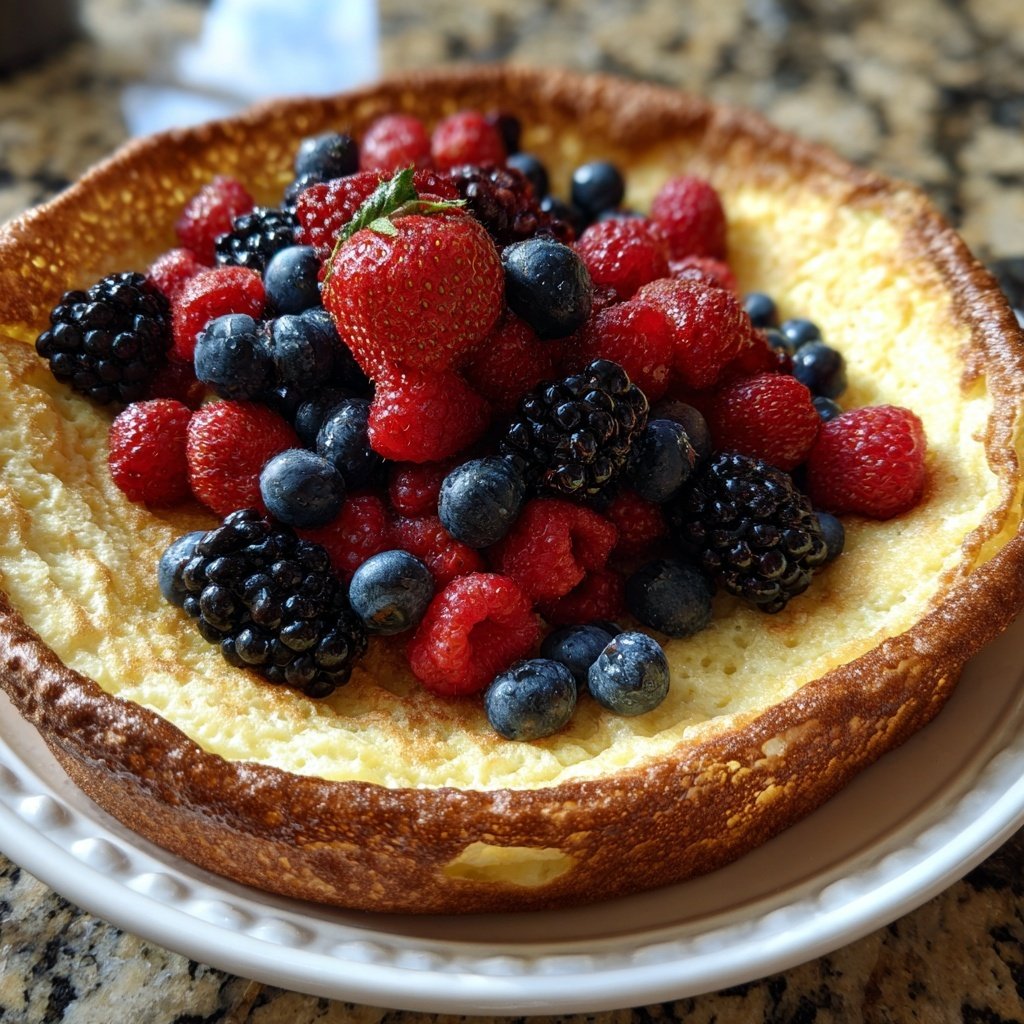 Biggest Loser Pfannkuchen mit Beeren