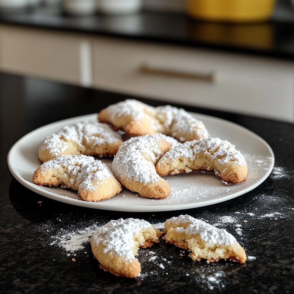 Buttrige Vanillekipferl