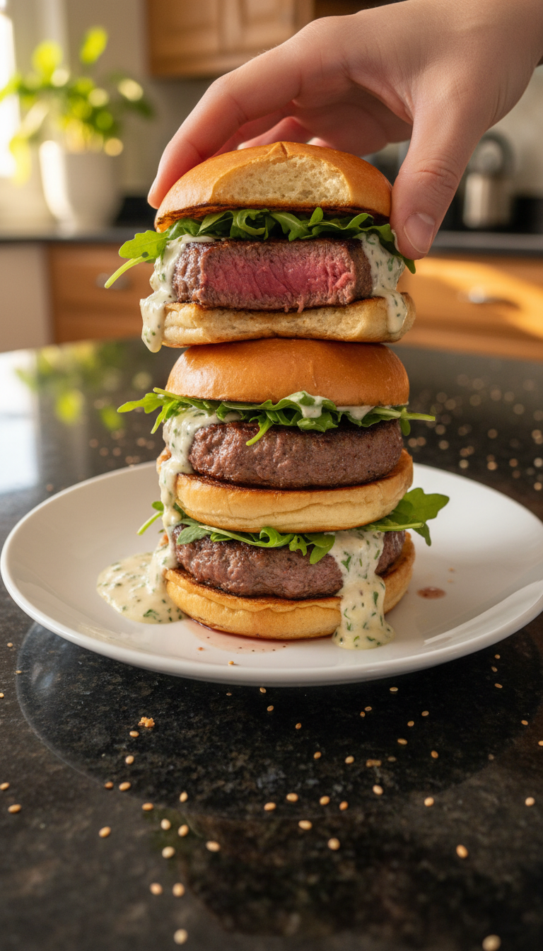 Filet Mignon Slider mit Aioli​