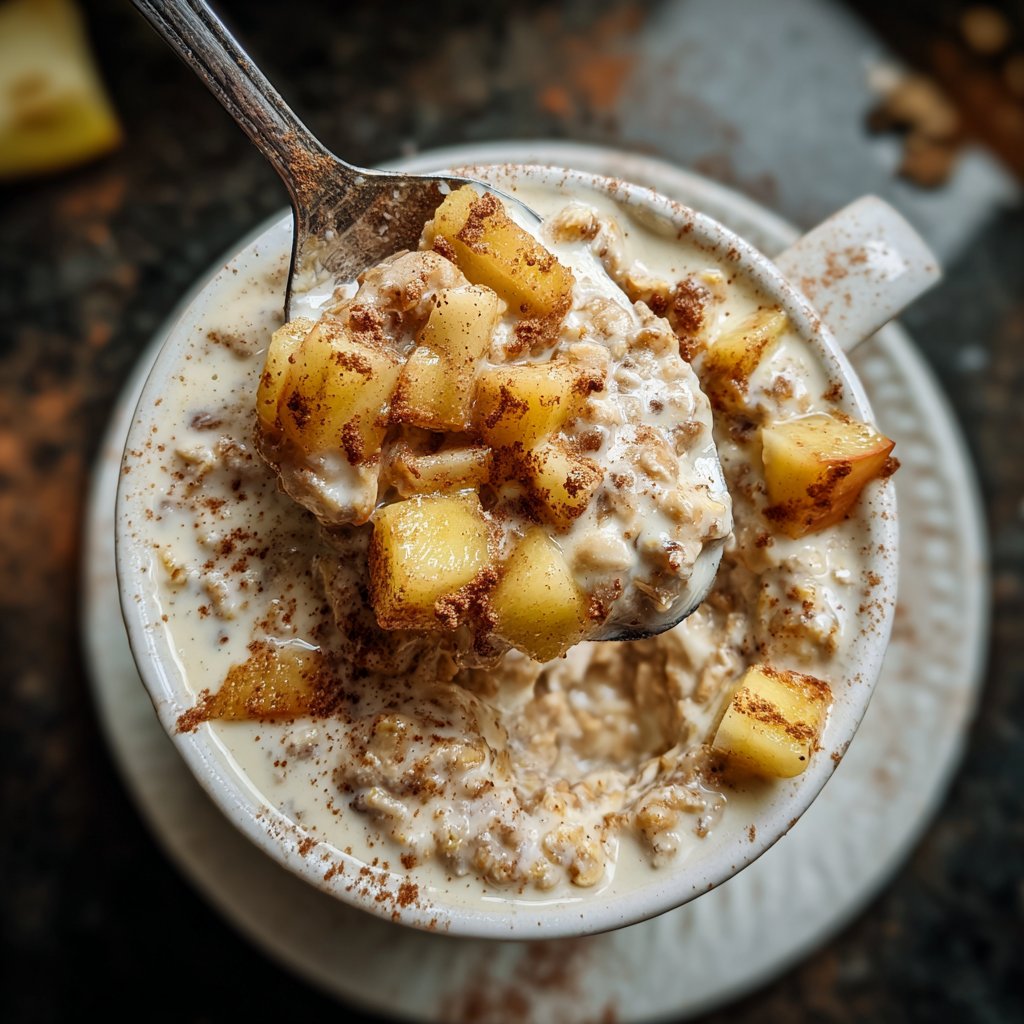 Äpfel-Zimt Overnight Oats