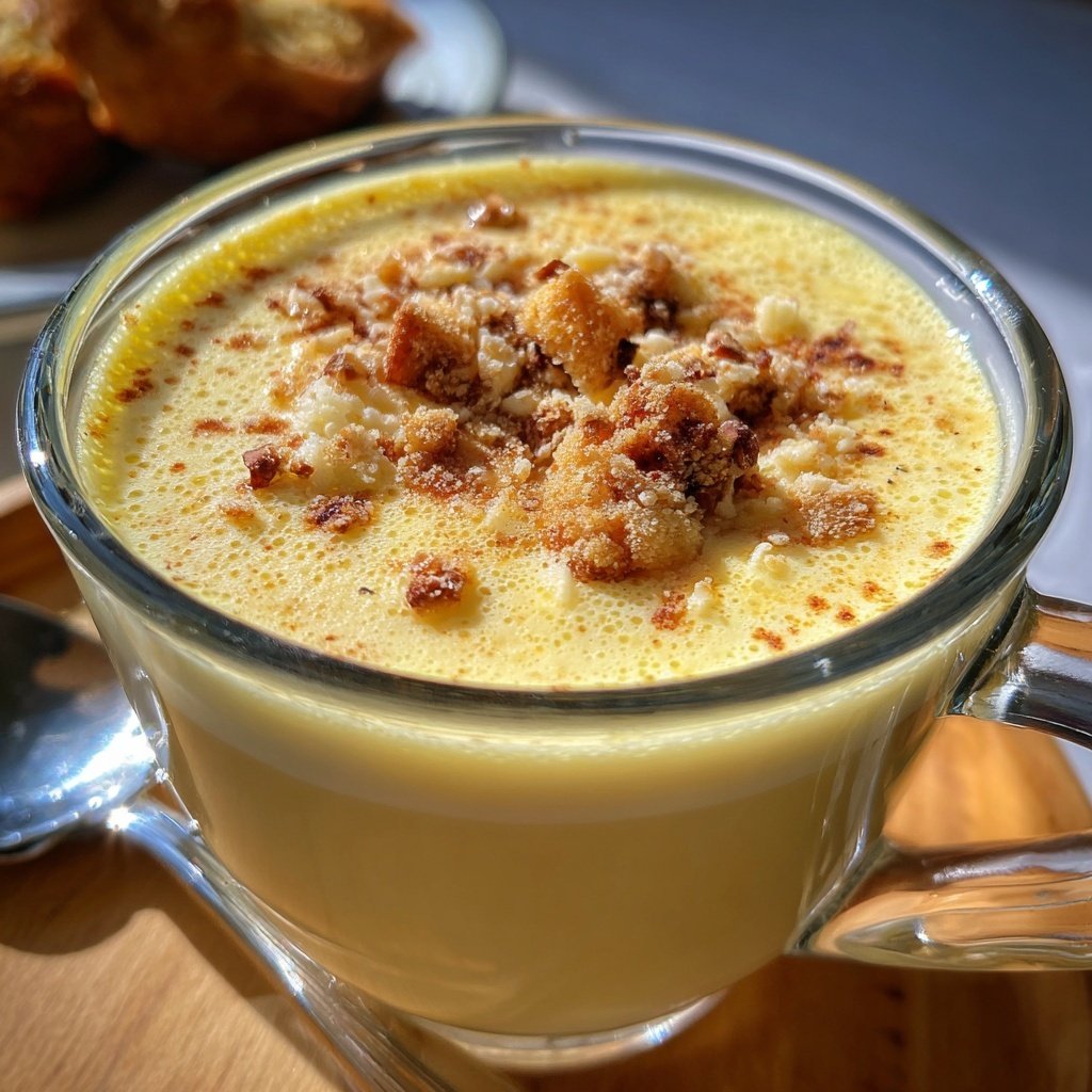 Cremiger Eierpunsch mit Vanillenote